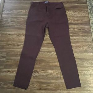 Old Navy Jeans Burgundy Mid Rise Rockstar Jeans From Old Navy